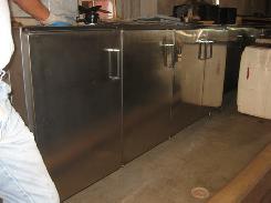 Perlick Remote Stainless 4 Door Bottle Coolers