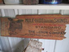 Mule-Hide Shingles Sign