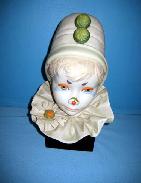 Cybis Bisque Clown Head  