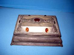 Perles Bentlee Metal Jewelry Box