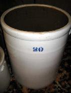  Stoneware 20-Gal. Tab Handled Crock