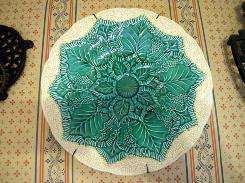 Majolica Leaf Plates
