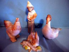 Llardo Figure & Rabbit and Duck