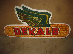 Dekalb Hardboard Sign