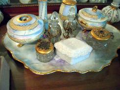 Forget Me Not, China Dresser Set