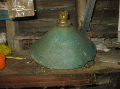 Green Tin Lamp Shades