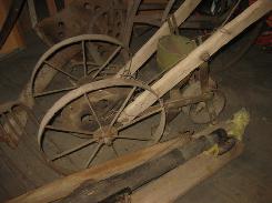 Cast Iron 2 Wheel Garden Seeder