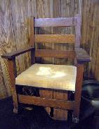 Arts & Crafts Oak Childs Rocker