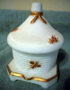Imperial Milk Glass Honey Hive