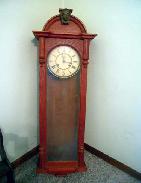 Ansonia Oak Case Wall Regulator 