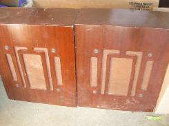 Walnut Deco Shelf Speakers