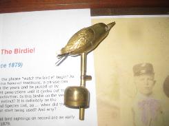 1879 Brass Photography Birdie