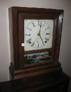 J.C. Brown 1845 Shelf Clock 