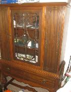 1930's Single Door China Closet