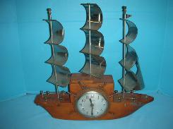Sessions Yankee Clipper Ship Clock