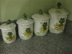 Frog Canister Set