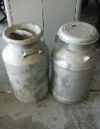 Old Milk Cans