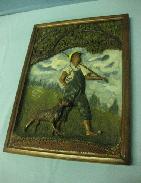 Folk Art Boyhood Days Plaque