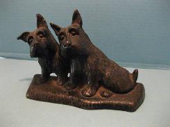 Scotty Dog Cast Iron Door Stops
