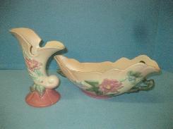 Hull Art Wild Flower Cornucopia Vase