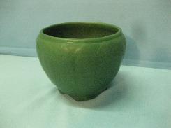 Matte Green Glaze Jardiniere 