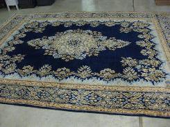  Kerman Wool Oriental Room Size Rug