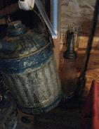 Galvanized Oil Containers