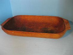 Hand Hewn Wooden Bowl