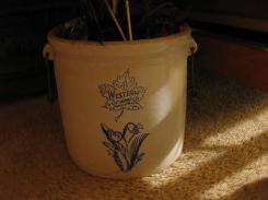  Western 4-Gal. Stoneware Crock