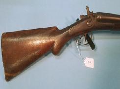 W. Richards Double Barrel Shotgun 
