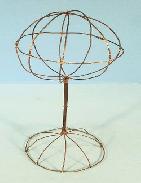 Bent Wire Hat Pedestal 