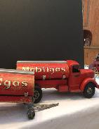 Smith Miller Mobilgas Semi & Wooden Double tanker