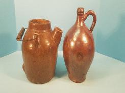 Early Saltglaze Field Jugs