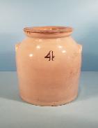 Stoneware 4 Gal. Butter Churn w/ Lid