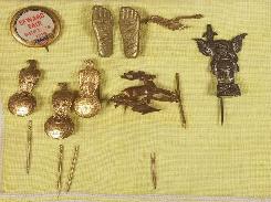 J.I. Case 1920's Threshing Machine Stick Pins 