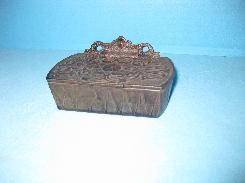 Victorian Cast Iron Match Safe