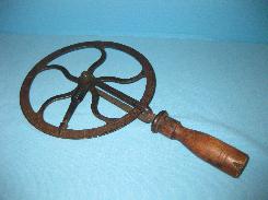 Early Buggy Wheel Measuring Travel