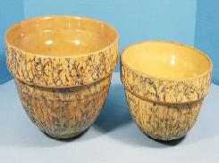 Red Wing Saffron Spongeware Bowls