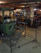 Portable 6 Step Rolling Ladder 