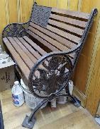 Cast Iron Park Bench 