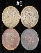 Braided Hair Large Cents