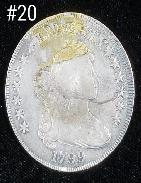 1799 Draped Bust Silver Dollar