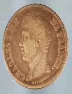 1830A French 5 Franc Silver Coin