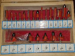  24 Pc. Router Bit Set 
