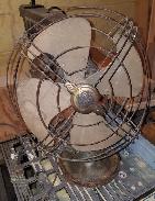 GE Vintage Industrial Table Fans 