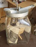 Sunbeam Mixmaster Glass Butter Churn 
