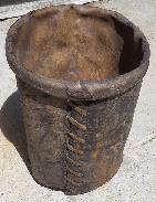 Bull Hide Leather Bucket 