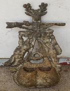 Game & Fowl Cast Iron Match Safe