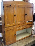 Roll Top Hoosier Cupboards