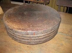 Round Tabletop Butcher Block